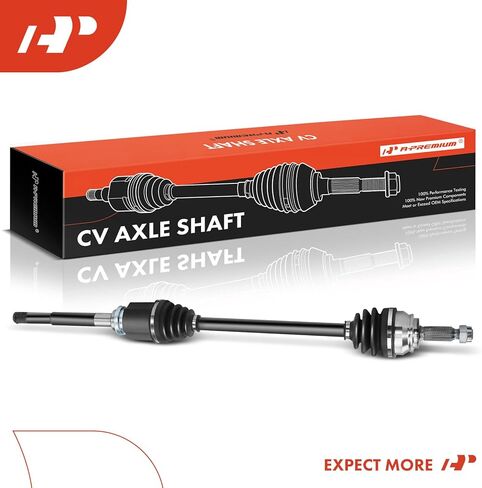 مجموعة عمود المحور A-Premium CV متوافقة مع Mitsubishi Outlander 2008-2013 AWD، Outlander Sport 2011-2017 4WD، Lancer 2012-2017، RVR 2011، 2.0L 2.4L، جانب الركاب الأمامي الأيمن in Saudi Arabia