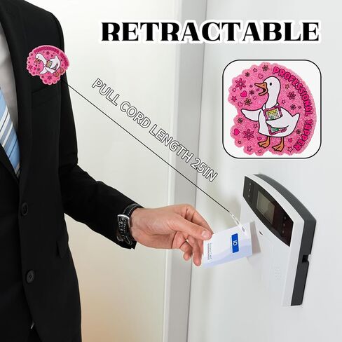 مضحك I DK، أنا فقط أعمل هنا بكرة شارة، مشبك حامل شارة هوية قابل للسحب لطيف مع حلقة تسلق دوارة 360 درجة، مقاطع شارة عمل لبطاقة الاسم للممرضة RN LPN CNA MA طالب الطب in Saudi Arabia