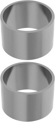 eMagTech 2 قطعة دراجة نارية العادم الأنابيب طوقا العادم الأنابيب Muffler ختم لأنبوب العادم مع القطر الداخلي 55 مللي متر 60x55x28 مللي متر رمادي in Saudi Arabia