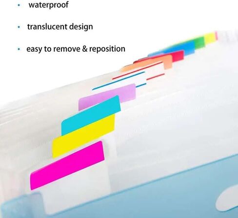 480 Pcs Tabs Sticky Index Tabs Page Marker Labels for Reading Notes in Saudi Arabia