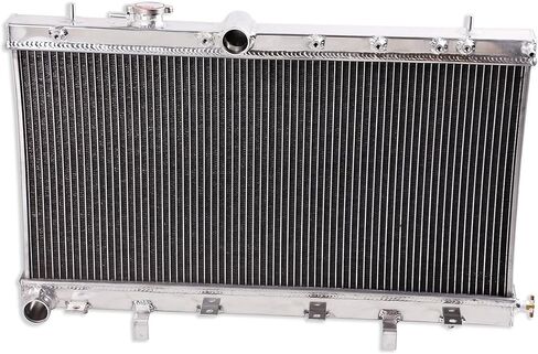 2 Row Aluminum Core Radiator For 2002-2007 Subaru Impreza WRX STI GDA/GDB 2.0/2.5L MT Model. in Saudi Arabia