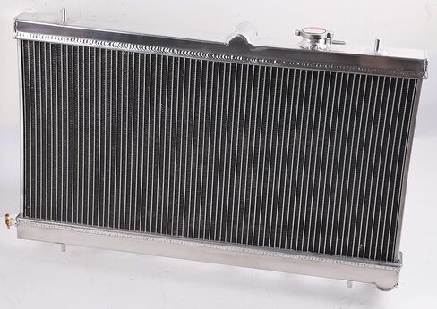 2 Row Aluminum Core Radiator For 2002-2007 Subaru Impreza WRX STI GDA/GDB 2.0/2.5L MT Model. in Saudi Arabia