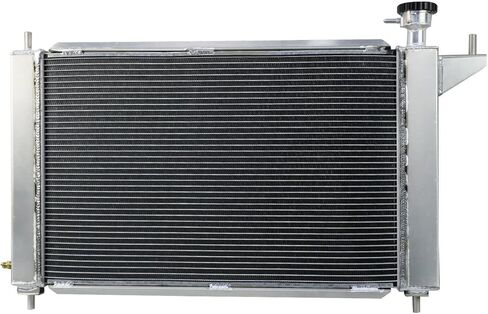 All Aluminum Radiator Compatible With Ford GT SVT 3.8L V6 5.0L V8 1994 1995 1996 94 95 96 Radiador, CU1488 3 Row Core Cooling Radiator + Shroud/Fan + Relay Kit in Saudi Arabia