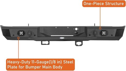 المصد الخلفي للطريق هوك لسيارة 2007-2018 تشيفي شيفروليه سيلفرادو 1500 بيك اب، المصد الخلفي للطرق الوعرة مع حوامل على شكل حرف D in Saudi Arabia