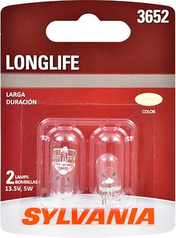 SYLVANIA 3652 Long Life Miniature Bulb, (Contains 2 Bulbs) in Saudi Arabia