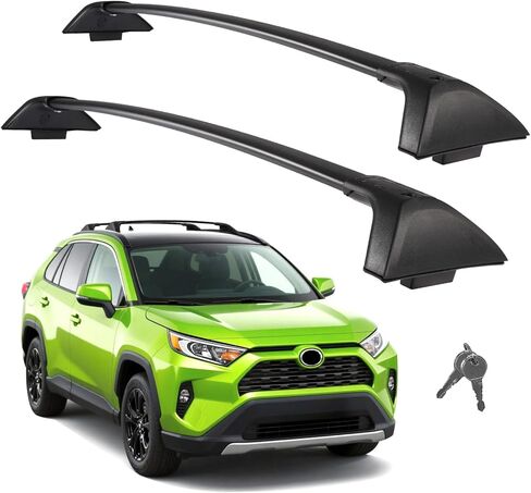 Roof Rack Cross Bars Compatible with Toyota RAV4 2019-2025(Not fit for LE/Adventure/TRD Off-Road/Hybrid Woodland) 260lbs Heavy-Duty Aluminum Crossbars in Saudi Arabia