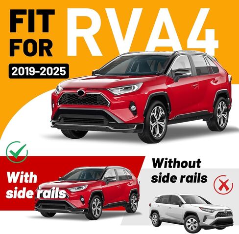 Roof Rack Cross Bars Compatible with Toyota RAV4 2019-2025(Not fit for LE/Adventure/TRD Off-Road/Hybrid Woodland) 260lbs Heavy-Duty Aluminum Crossbars in Saudi Arabia