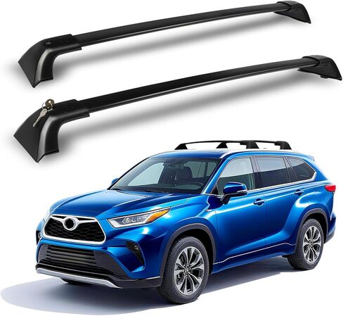 Roof Rack Cross Bars Compatible with Toyota RAV4 2019-2025(Not fit for LE/Adventure/TRD Off-Road/Hybrid Woodland) 260lbs Heavy-Duty Aluminum Crossbars in Saudi Arabia