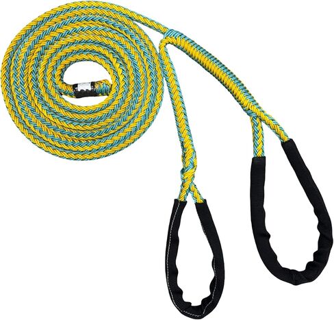 3/4" LPX 12 Strand Polyester Hollow Braid Arborist Adjustable Whoopie Sling Made in USA in Saudi Arabia