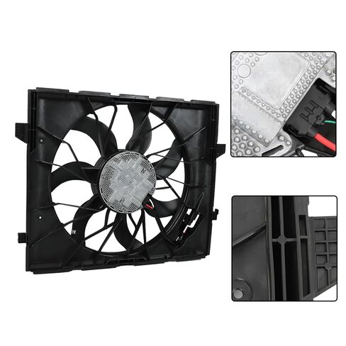 Radiator Cooling Fan Replacement for 52014787AC Replacement for Durango 2014-2022 Replacement for Grand Cherokee 2014-2022 in Saudi Arabia