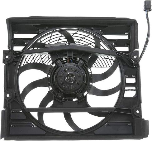 BOXI 621-209 مجموعة مروحة تبريد الرادياتير مناسبة لسيارات BMW E38 740i 1997-1998/ 740iL 1996-1998/ 750iL 1996-1998/ يستبدل 64548380774 64548369070 FA70741 in Saudi Arabia