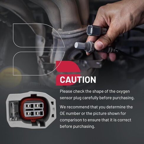 BDFHYK Oxygen Sensor Downstream O2 Sensor, Compatible with Mazda 3, l4, 2.0L 2.3L 2006-2009, 250-24718, 350-34544 Replacement 1PCS in Saudi Arabia