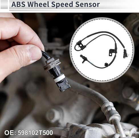 ABS Wheel Speed Sensor Front Left ABS Sensor Anti-lock Braking System Sensor No.598102T500 for Kia Optima 2011-2013 in Saudi Arabia