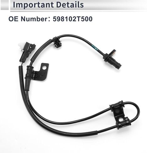 ABS Wheel Speed Sensor Front Left ABS Sensor Anti-lock Braking System Sensor No.598102T500 for Kia Optima 2011-2013 in Saudi Arabia