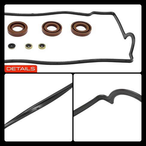 مجموعة حشية غطاء صمام المحرك A-Premium متوافقة مع Toyota Corolla 1993-1997، Celica 1994-1997 1.8L & Geo Prizm 1993-1997 in Saudi Arabia