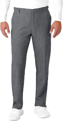 Men's Flat Front Cargo Scrub Pant, Grape, 3XL in Saudi Arabia