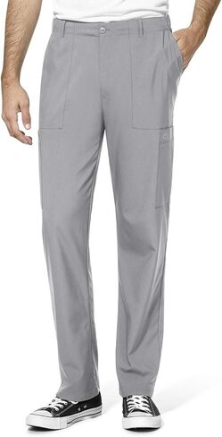 Men's Flat Front Cargo Scrub Pant, Grape, 3XL in Saudi Arabia
