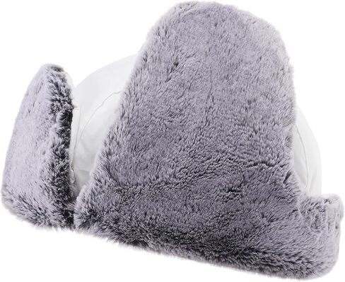 Home Prefer Men's Trapper Hat with Face Mask Faux Fur Trooper Trapper Hat for Men Winter Ushanka Hunting Hat in Kuwait