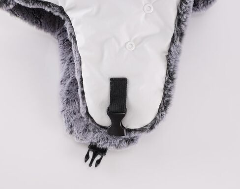 Home Prefer Men's Trapper Hat with Face Mask Faux Fur Trooper Trapper Hat for Men Winter Ushanka Hunting Hat in Kuwait