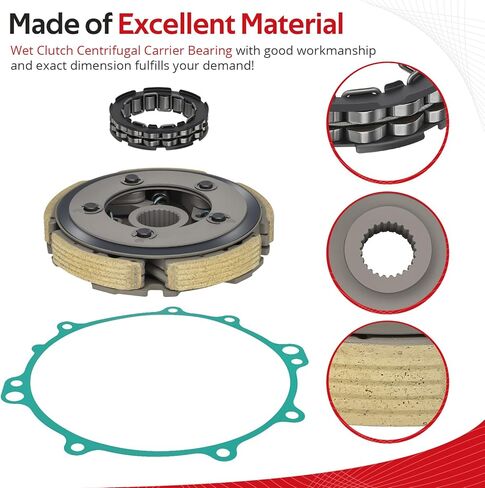 JAVIK Wet Clutch Centrifugal Carrier Bearing For Yamaha Kodiak Grizzly Wolverine Rhino 400 450 YFM400 YFM450 2000-2024 O.E.M# 5GH-16620-00-00 in Saudi Arabia