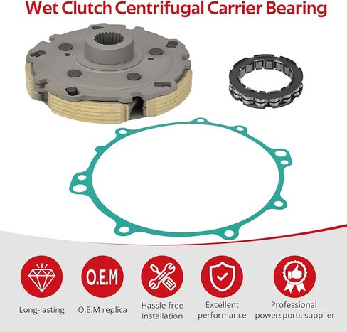 JAVIK Wet Clutch Centrifugal Carrier Bearing For Yamaha Kodiak Grizzly Wolverine Rhino 400 450 YFM400 YFM450 2000-2024 O.E.M# 5GH-16620-00-00 in Saudi Arabia