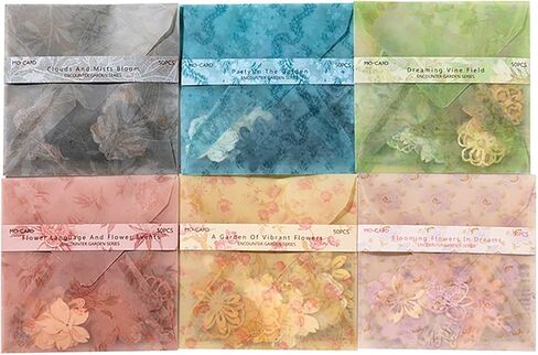 Decorative Paper Scrapbook - 50PCS Delicate Floral with Intricate Cutouts,Journal Embellishments in Saudi Arabia