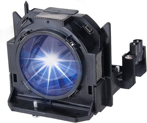 مصباح جهاز العرض البديل ET-LAB80 لمصباح PANASONIC PT-LB75 PT-LB80 PT-LW80NTU PT-LB75EA PT-LB80NT PT-LB80NTEA PT-LB90 PT-LB78 PT-LB90NTU PT-LB90EA مع غطاء من CARSN in Kuwait