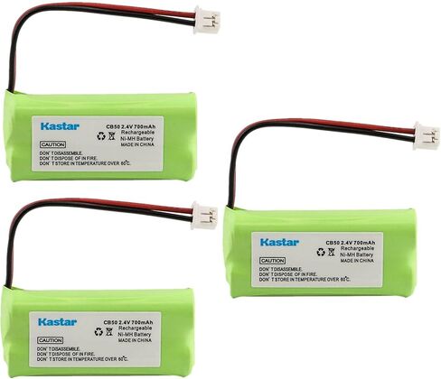 Kastar 1-Pack Ni-MH بطارية 2.4V 700mAh بديلة لبطارية Chatterbox CB50-BATT CB50BATT، Chatterbox CB-50، HJC CB-50 Tandem Pro Kit نظام الاتصال الداخلي القياسي in Saudi Arabia