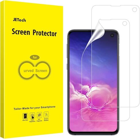 واقي شاشة JETech لهاتف Samsung Galaxy S8، طبقة TPU Ultra HD، صديق للحافظة، عبوتان in Kuwait