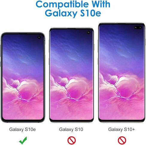 واقي شاشة JETech لهاتف Samsung Galaxy S8، طبقة TPU Ultra HD، صديق للحافظة، عبوتان in Kuwait