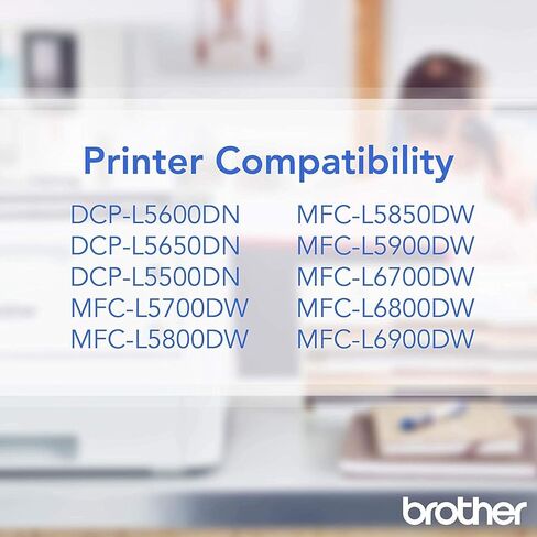 حبر Brother MFC-L5900DW أسود أصلي عالي الإنتاجية (8000 إنتاجية) in Saudi Arabia