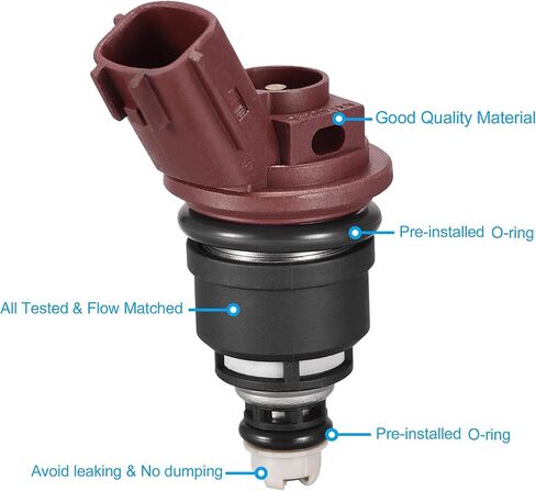 X AUTOHAUX 16600-96E01 16600-52U00 حاقن الوقود لنيسان ماكسيما لإنفينيتي I30 1996-1999 3.0L in Saudi Arabia