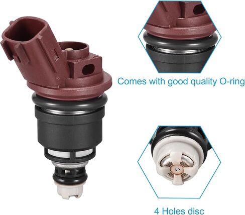 X AUTOHAUX 16600-96E01 16600-52U00 حاقن الوقود لنيسان ماكسيما لإنفينيتي I30 1996-1999 3.0L in Saudi Arabia