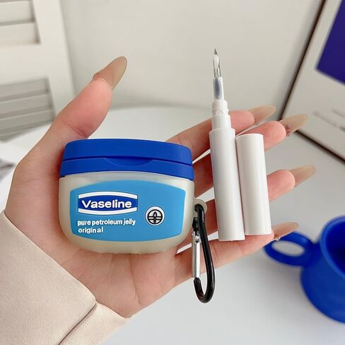 Cute Shark Case for Airpods Pro/Pro 2 Gen Cases 2023/2022/2019, Funny 3D Cartoon Kawaii Cool Cover with Cleaning Kit & Keychain for Apple Airpod Pro 2nd/1st Generation for Boys Girls Kids Teen, Shark in Kuwait