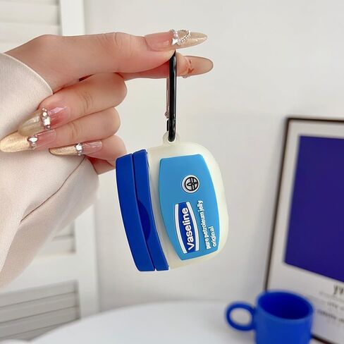 Cute Shark Case for Airpods Pro/Pro 2 Gen Cases 2023/2022/2019, Funny 3D Cartoon Kawaii Cool Cover with Cleaning Kit & Keychain for Apple Airpod Pro 2nd/1st Generation for Boys Girls Kids Teen, Shark in Kuwait