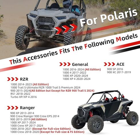 حشية رأس اسطوانة المحرك + مجموعة سدادات مانعة للتسرب لبولاريس 2013-2024 ACE General RZR Ranger 900 1000 in Saudi Arabia