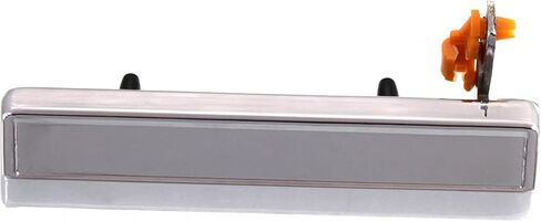 For Chevy Caprice 1980-1990 Exterior Door Handle Driver and Passenger Side | Pair | Front | Chrome | All Submodels | Metal | Zinc | Replacement For GM1310115, GM1311115 | 20111713, 20111712 in Saudi Arabia