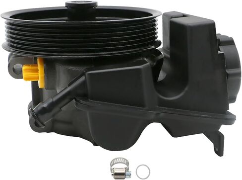 20-326 Power Steering Pump with Pulley Reservoir Compatible with Ford Focus 2006-2011 Transit Connect 2010-2012 2.0L 2.3L 2.5L, Power Assist Pump Assembly 6S4Z3A674A in Saudi Arabia