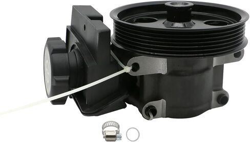 20-326 Power Steering Pump with Pulley Reservoir Compatible with Ford Focus 2006-2011 Transit Connect 2010-2012 2.0L 2.3L 2.5L, Power Assist Pump Assembly 6S4Z3A674A in Saudi Arabia