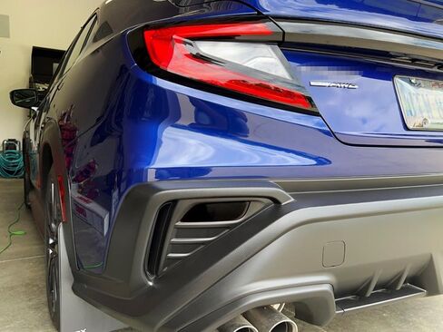 iJDMTOY JDM عدسة مدخنة سوداء اللون، مصابيح عاكسة سفلية LED كاملة متوافقة مع Subaru Impreza، WRX/WRX STI، XV Crosstrek، تعمل كذيل (مصابيح الضباب الخلفية)، فرامل/إيقاف in Saudi Arabia