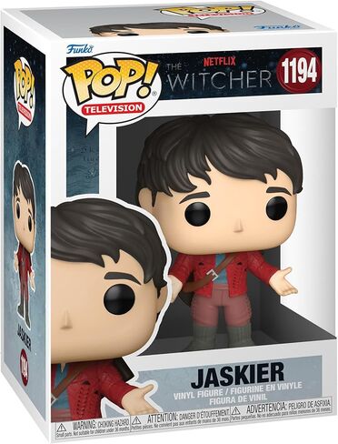 فانكو بوب بوب! التلفاز: Witcher - Jaskier (الزي الأحمر) متعدد الألوان قياسي in Saudi Arabia