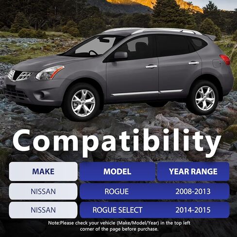 8pcs Front Suspension Kit Lower Control Arm with Ball Joint Bushings Sway Bar Link Tie Rod Replacement for 2008-2013 Nissan Rogue 2014-2015 Rogue Select K621452 K621453 MS30194 MS30195 in Saudi Arabia