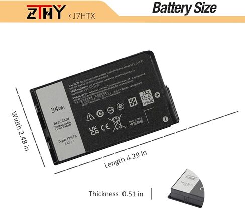 ZTHY 4K1VM Laptop Battery Replacement for Dell G7 17 7700 Series Notebook W62W6 0W62W6 XYCW0 0XYCW0 9TM7D 09TM7D V0GMT NCC3D 0NCC3D NYD3W 0NYD3W 11.4V 97Wh 8070mAh in Saudi Arabia
