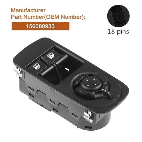 156080933 156085172 Car Window Switch Car Accessories for ALFA for Romeo Mito 955 2008-2018 in Saudi Arabia