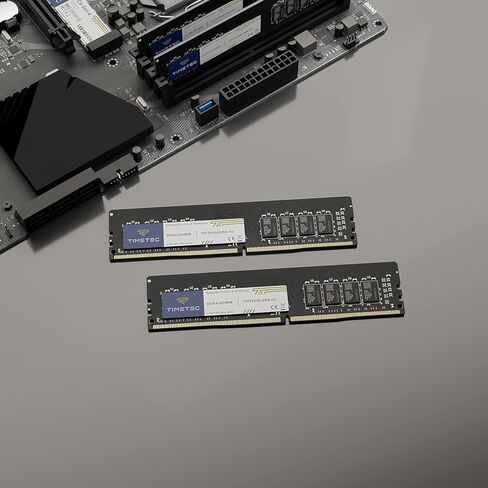 تايم تيك بيناكل كوندوي 128GB KIT(4x32GB) DDR4 3200MHz PC4-25600 CL16-18-18-38 XMP2.0 كسر سرعة المعالج 1.35 فولت ثنائي التصنيف متوافق مع AMD وانتل وحدة ذاكرة كمبيوتر العاب الكمبيوتر المكتبي - ابيض in Kuwait