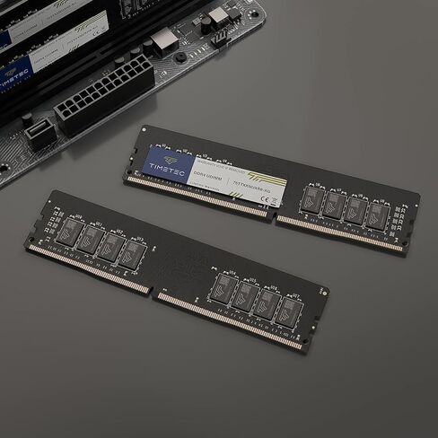 تايم تيك بيناكل كوندوي 128GB KIT(4x32GB) DDR4 3200MHz PC4-25600 CL16-18-18-38 XMP2.0 كسر سرعة المعالج 1.35 فولت ثنائي التصنيف متوافق مع AMD وانتل وحدة ذاكرة كمبيوتر العاب الكمبيوتر المكتبي - ابيض in Kuwait