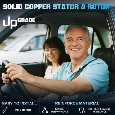 6-Groove Pulley 12V 70A Alternator For 2001-2005 1.7L Honda Civic/Acura El Replaces OE#13893,A5TA7091,A5TA7091,AFGA51,A5TA7091ZC,31100-PLM-A01,AMTO125,A5TA7191,31100- PLM-C01,31100-PLM-C02/A02 in Kuwait