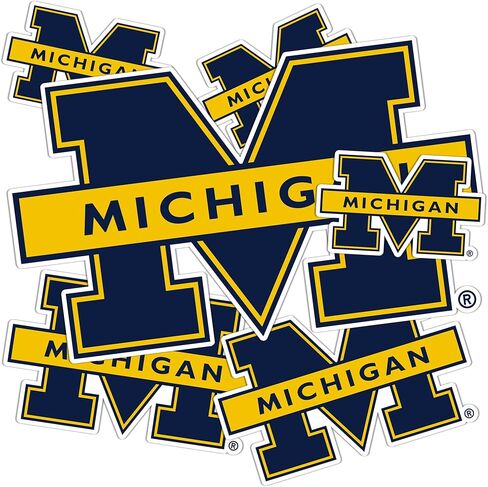 Desert Cactus University of Michigan Stickers Wolverines UM U of M Vinyl Decals Laptop Water Bottle Car Scrapbook T3 (Type 3-2) in Saudi Arabia