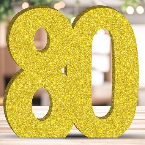 7.8 بوصة تزيين طاولة عيد الميلاد اللامعة، تزيين رقم ذهبي، قطعة مركزية للحفلات، رقم ذهبي لامع، لاحتفالات أعياد الميلاد، زخارف جميلة قابلة لإعادة الاستخدام - 6 in Kuwait