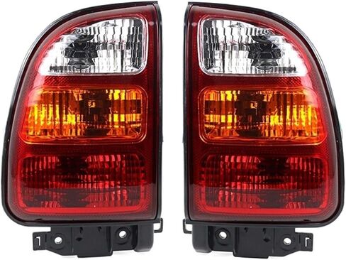 مصباح خلفي LED للسيارة متوافق مع Toyota RAV4 1998 1999 2000 مجموعة ضوء إيقاف الفرامل العكسية 8156142050 8156042050 (زوج واحد) in Saudi Arabia